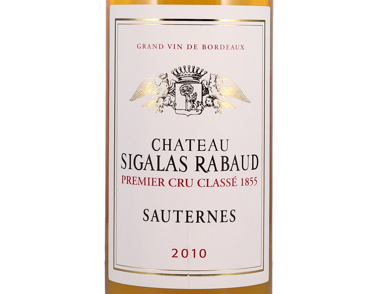 Ch Sigalas Rabaud 2010 Sauternes