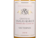 Ch Sigalas Rabaud 2010 Sauternes view 2
