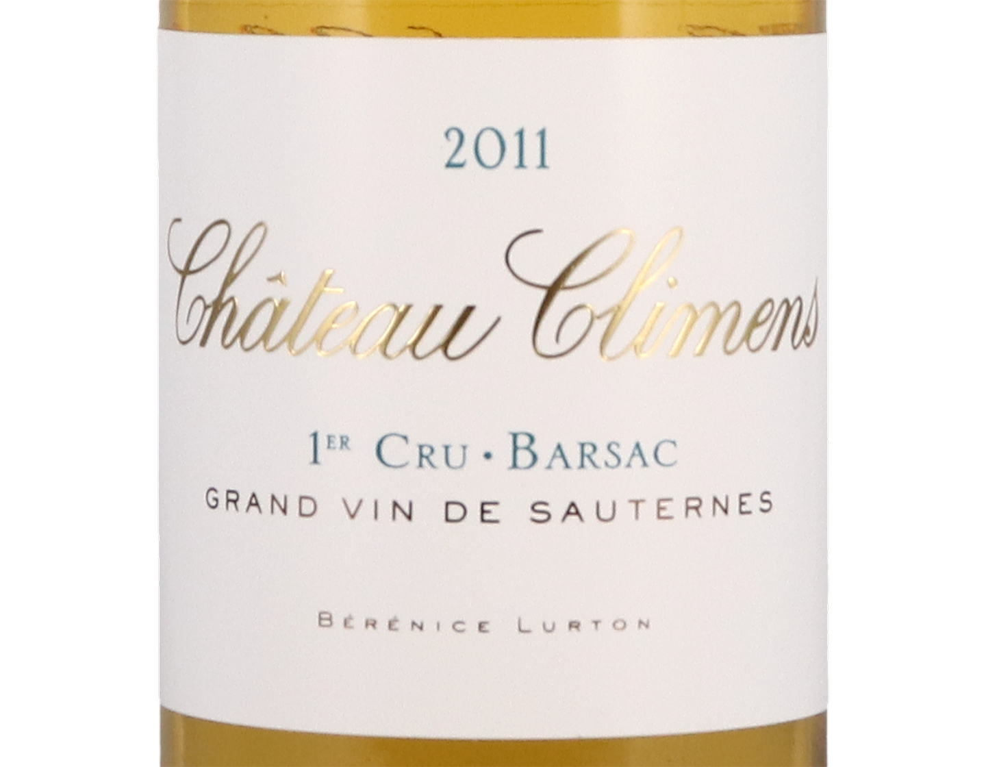 Half bottle of Château Climens, Barsac 2011