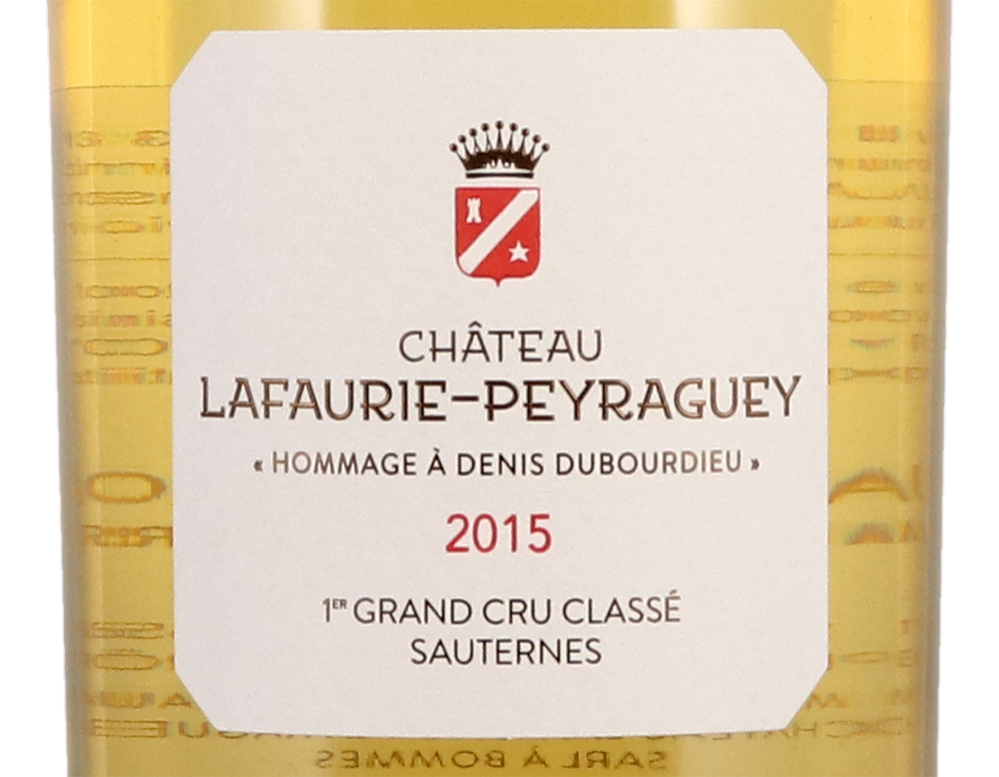 Ch Lafaurie Peyraguey Sauternes 2015