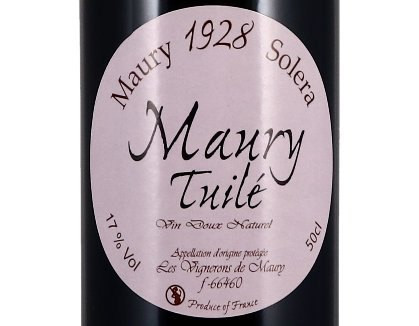 Maury Solera 1928 Cask number 837 50cl
