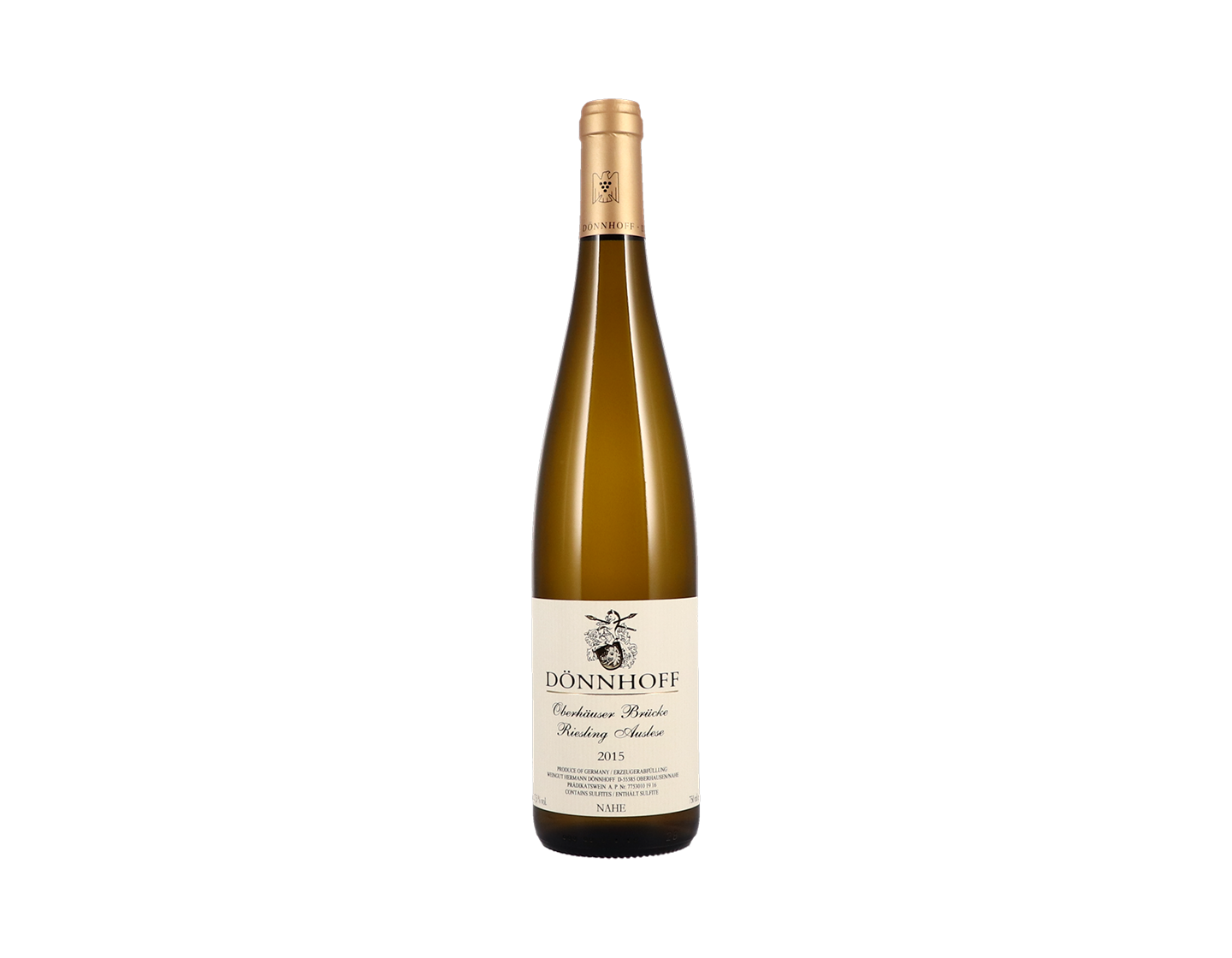 Oberhauser Brucke Auslese Gold Capsule Donnhoff 2015
