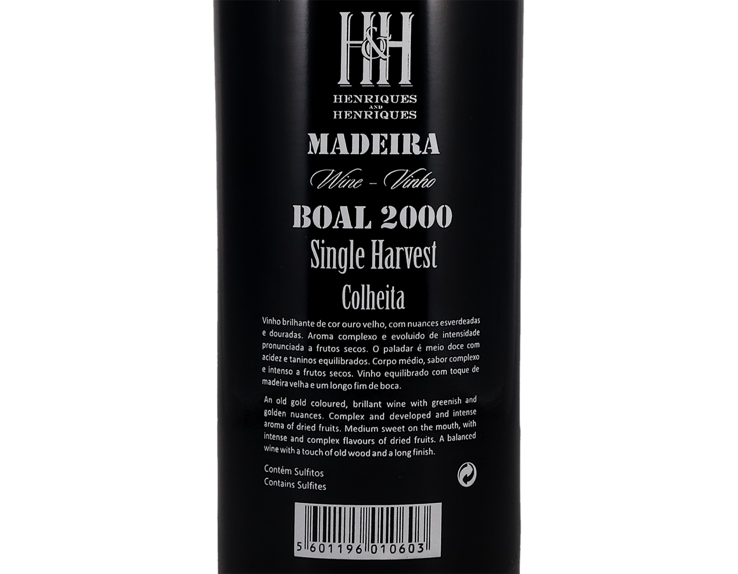 Henriques & Henriques Single Harvest Boal 2000