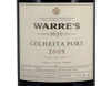 Warre Colheita Port 2009 view 2