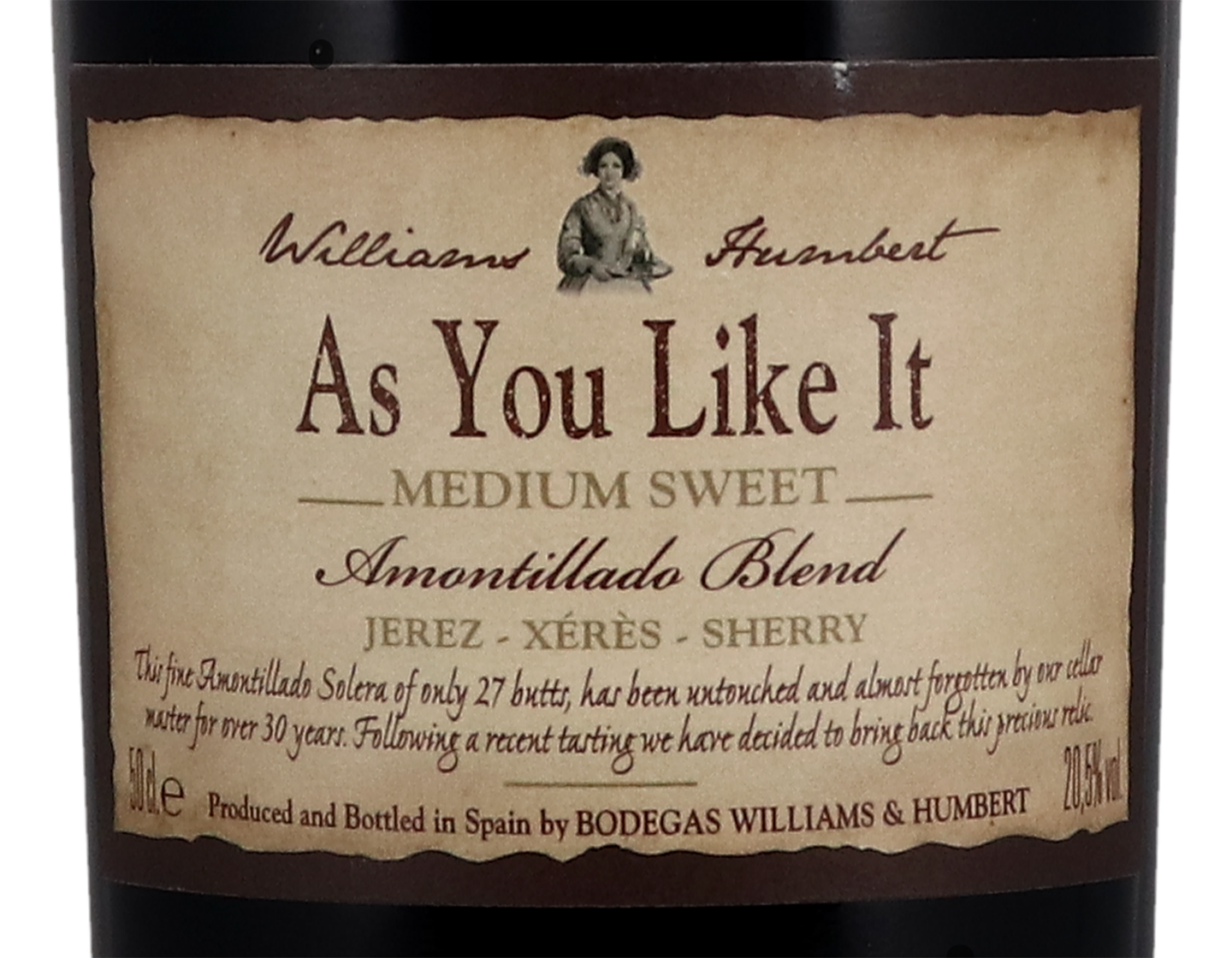 Williams & Humbert As You Like It Medium Sweet 50cl
