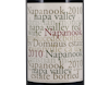 Napanook Napa Valley 2010 view 2