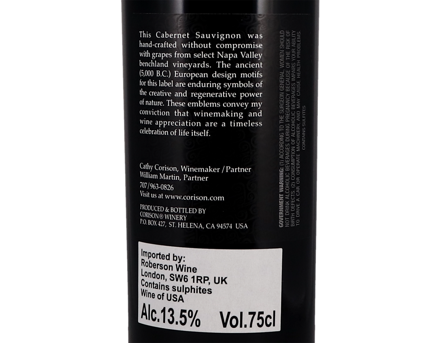 Corison Napa Cabernet Sauvignon 2014