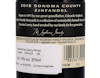 Half bottle of Seghesio Family Vineyards Sonoma County Zinfandel 2018 view 3