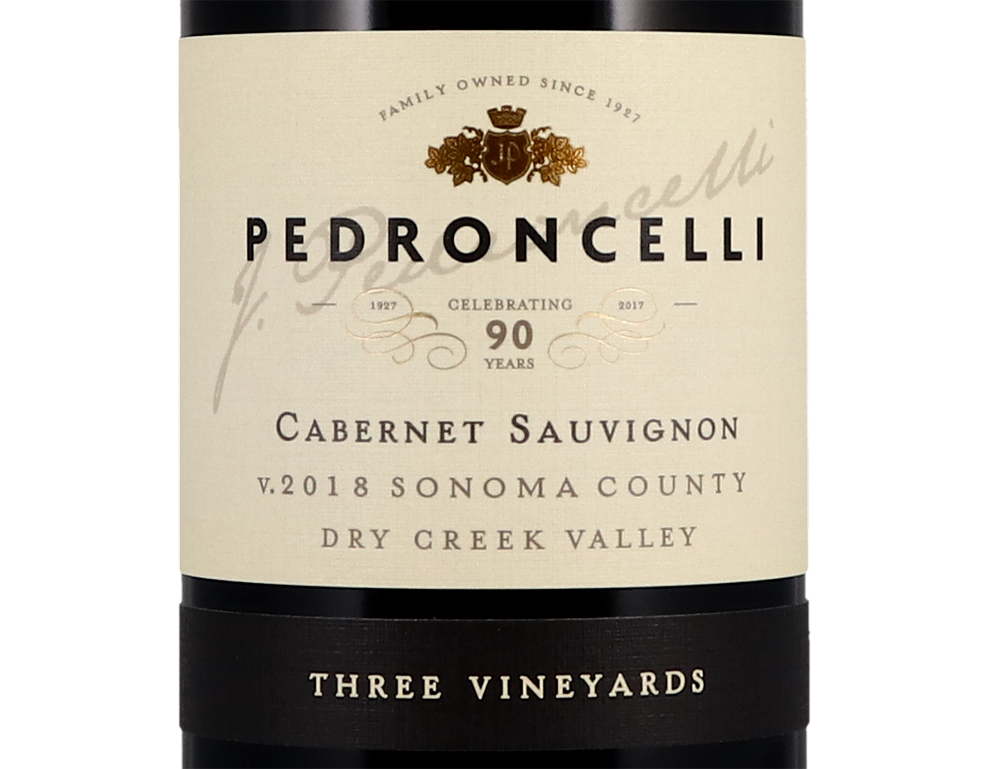 Pedroncelli Dry Creek Valley Sonoma County Cabernet Sauvignon 2018