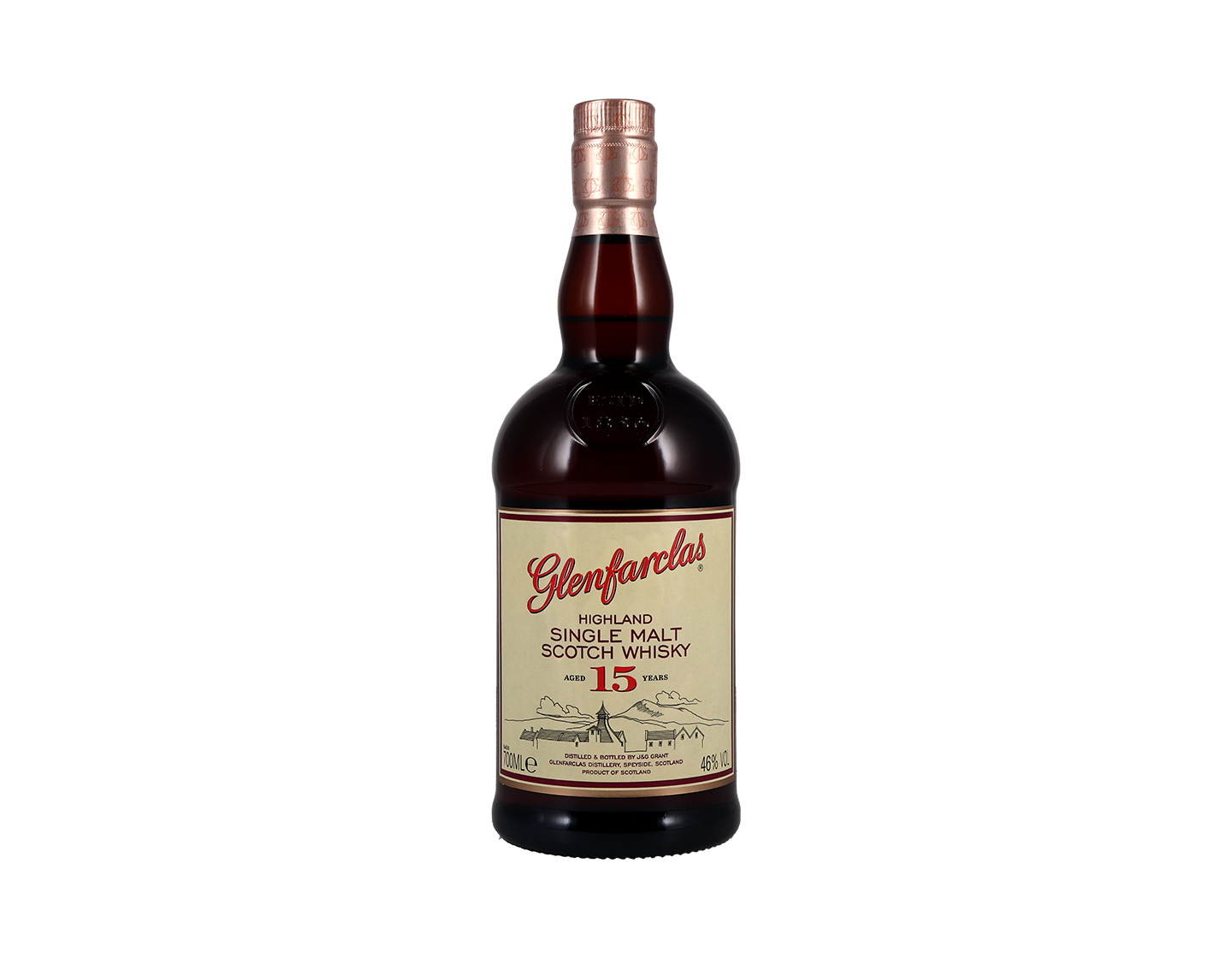 Glenfarclas Speyside Single Malt Scotch Whisky 15 Years Old