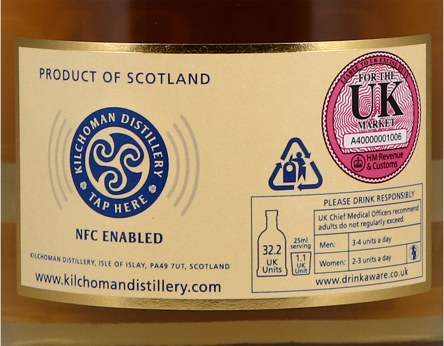 Kilchoman Machir Bay Single Malt Scotch Whisky 46%