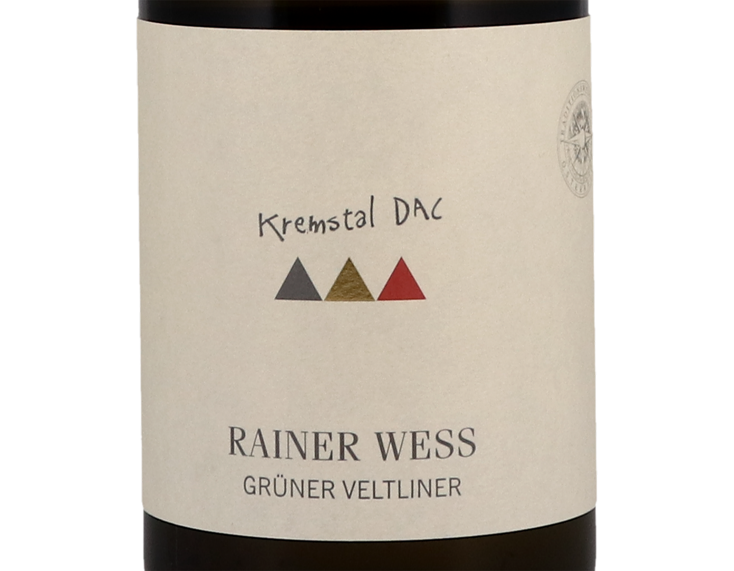Rainer Wess Grüner Veltliner, Kremstal 2021