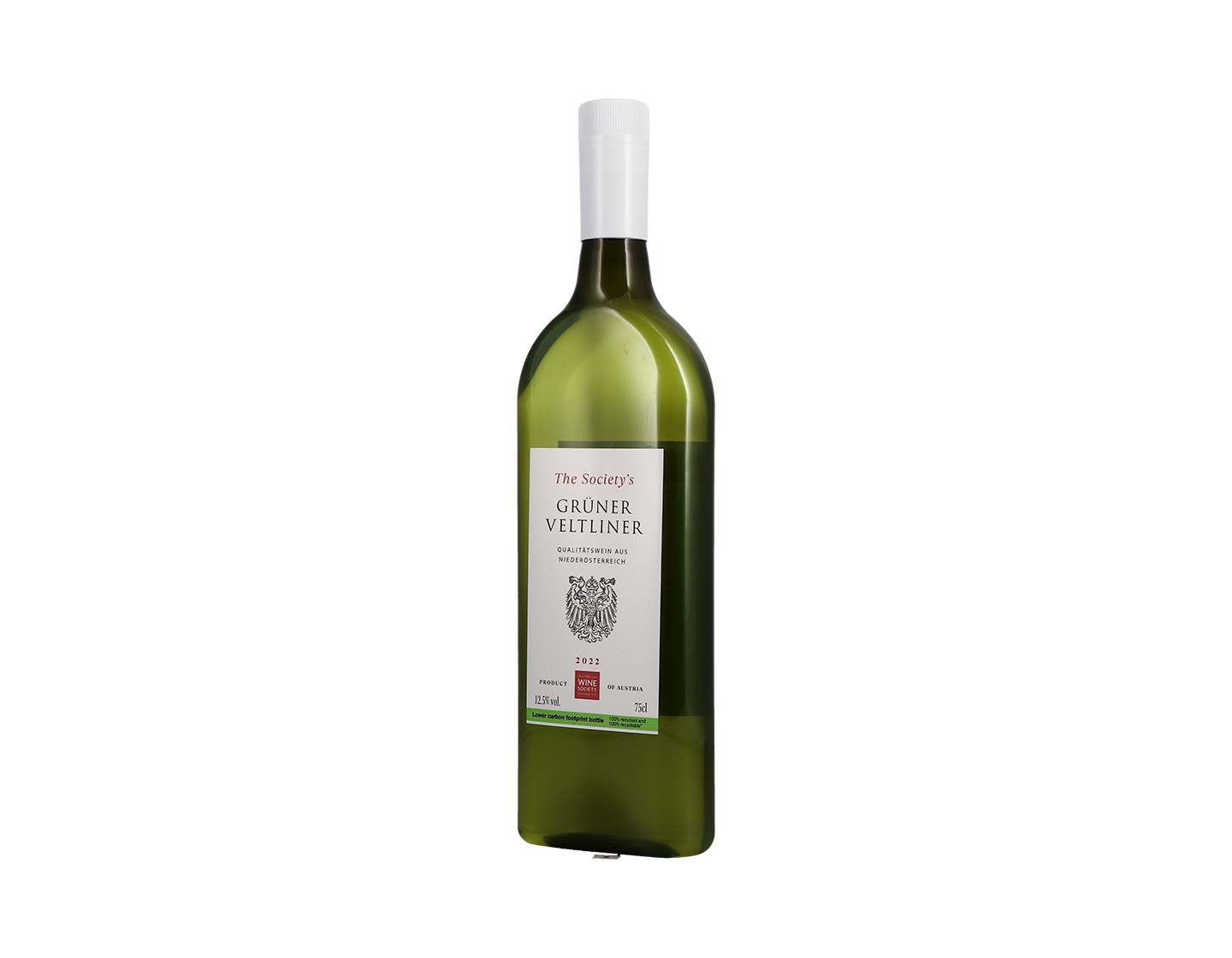 The Society's Gruner Veltliner 2022 rPET bottle
