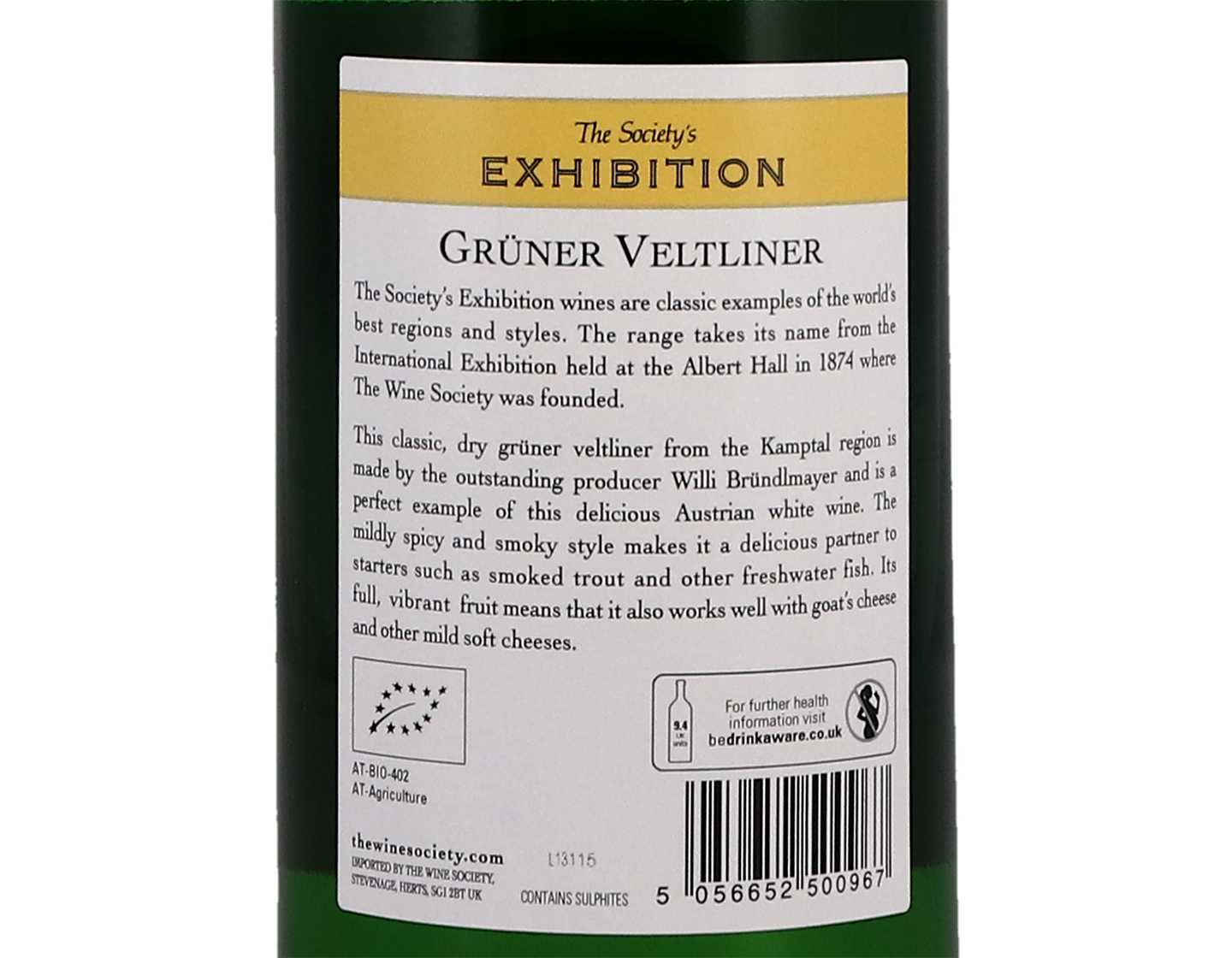 The Society's Exhibition Kamptal Gruner Veltliner 2022