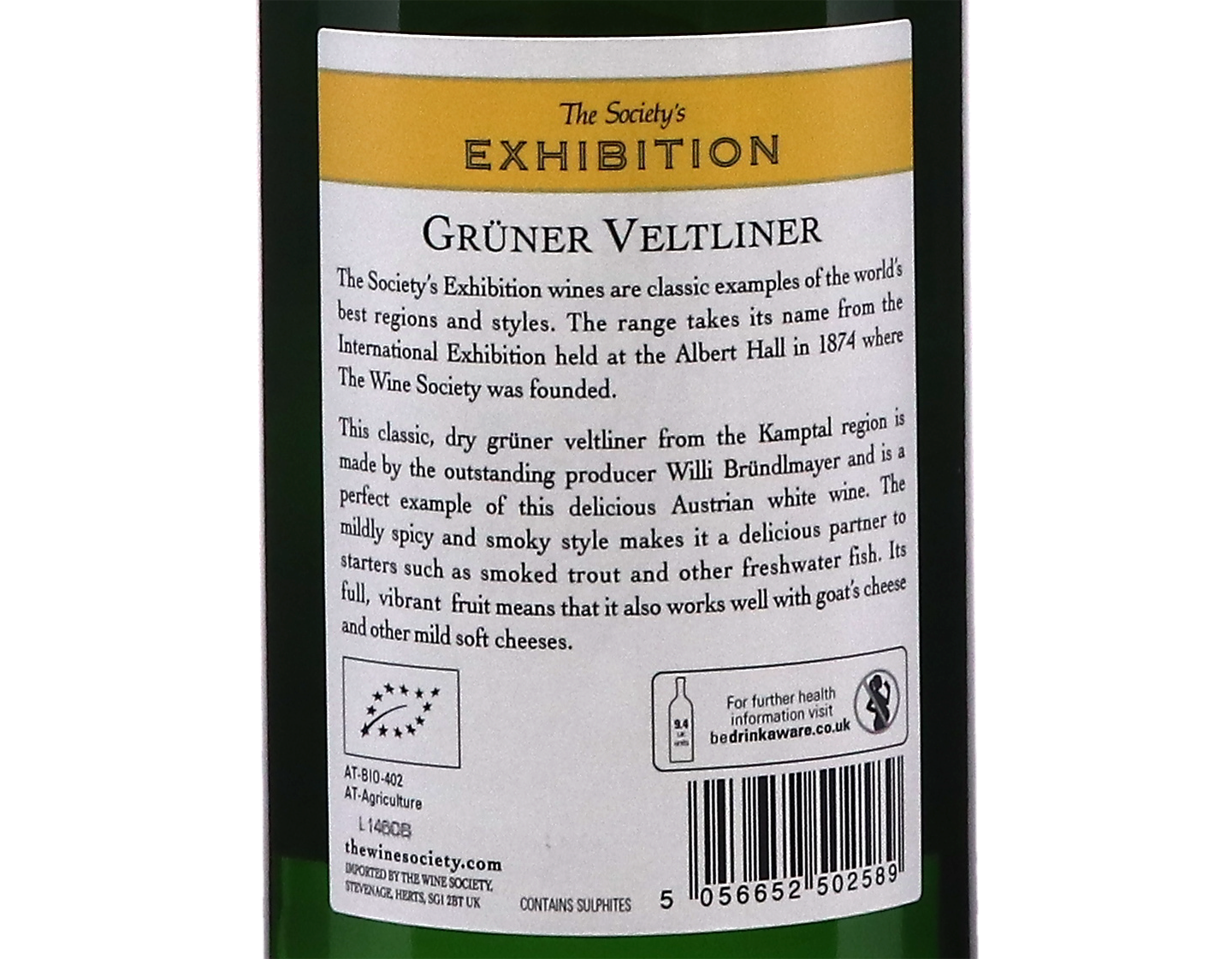 The Society's Exhibition Kamptal Gruner Veltliner 2023
