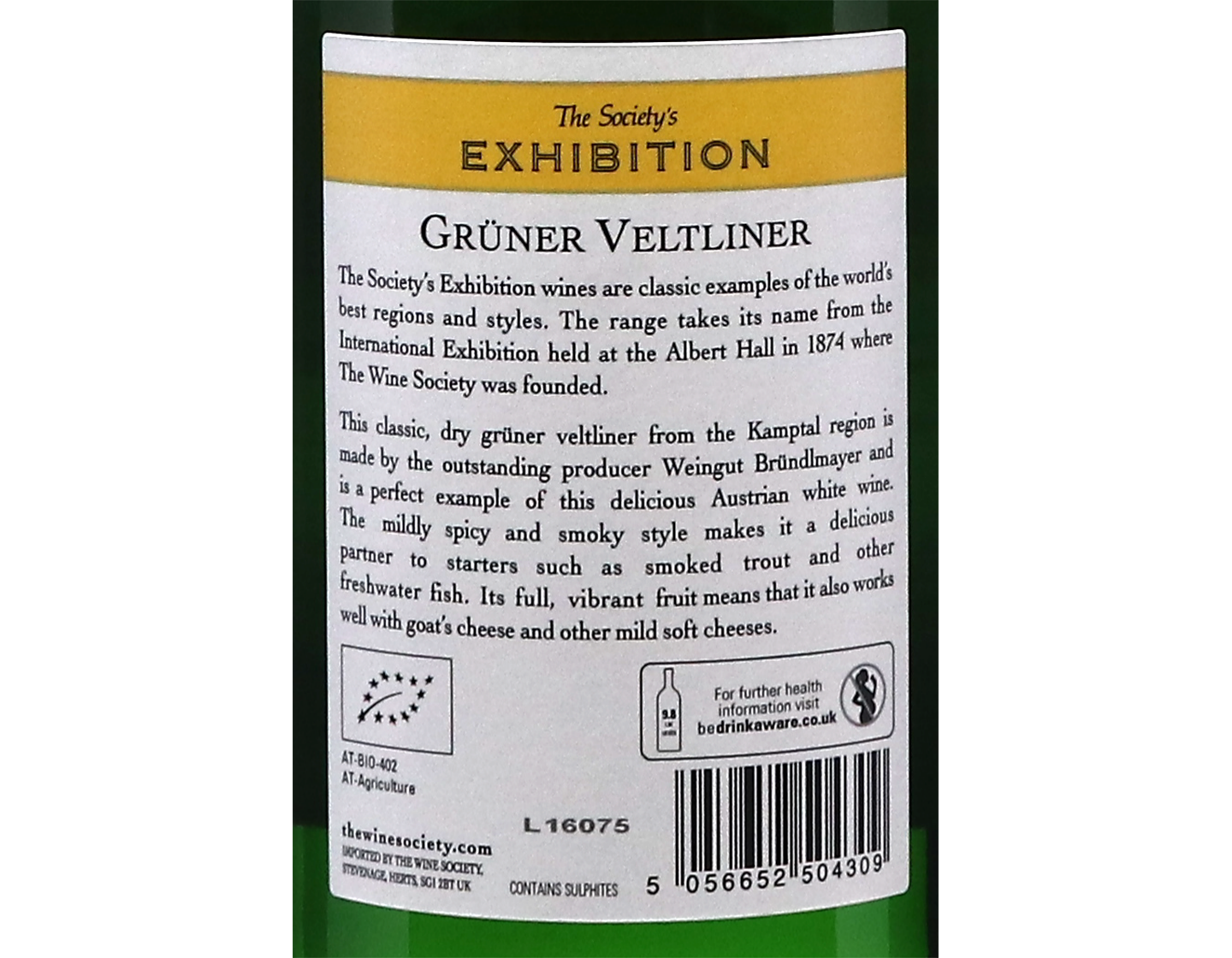 The Society's Exhibition Kamptal Gruner Veltliner 2024