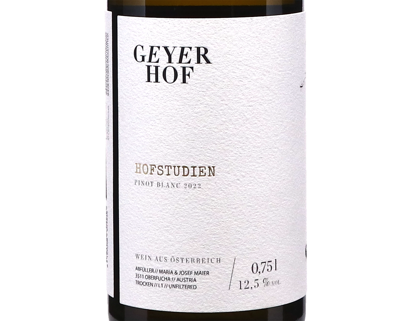 Geyerhof “Hofstudien” Pinot Blanc 2022 Kremstal