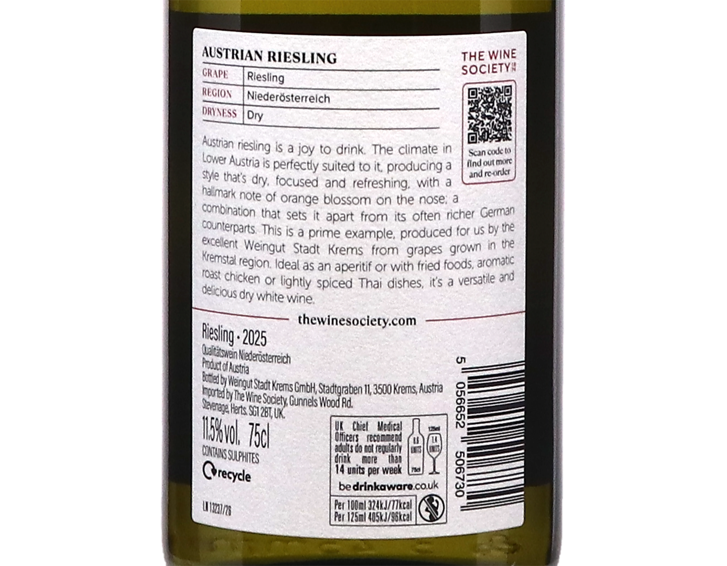 The Society's Austrian Riesling 2025