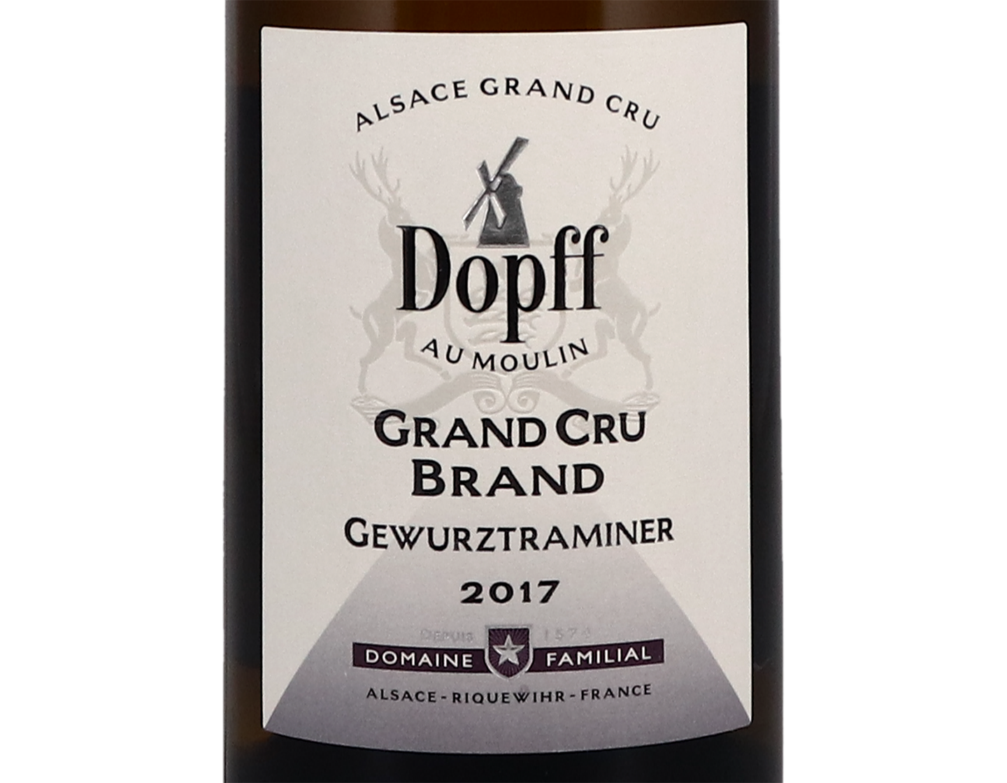 Gewurztraminer Grand Cru Brand Dopff au Moulin 2017
