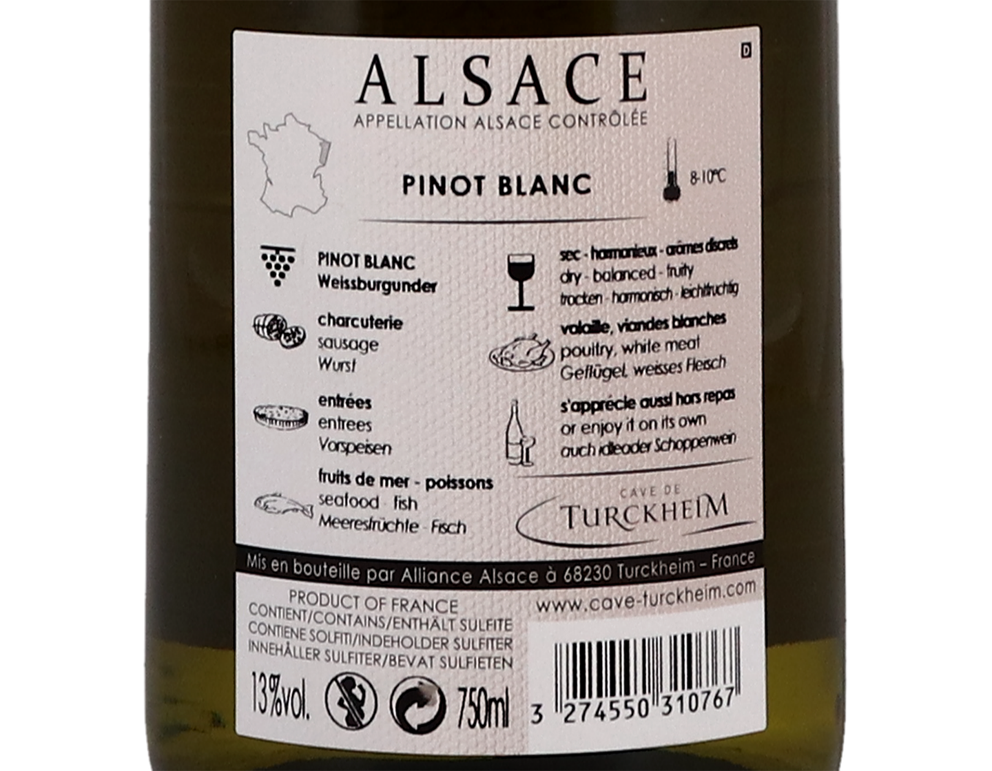 Pinot Blanc Cave de Turckheim 2020