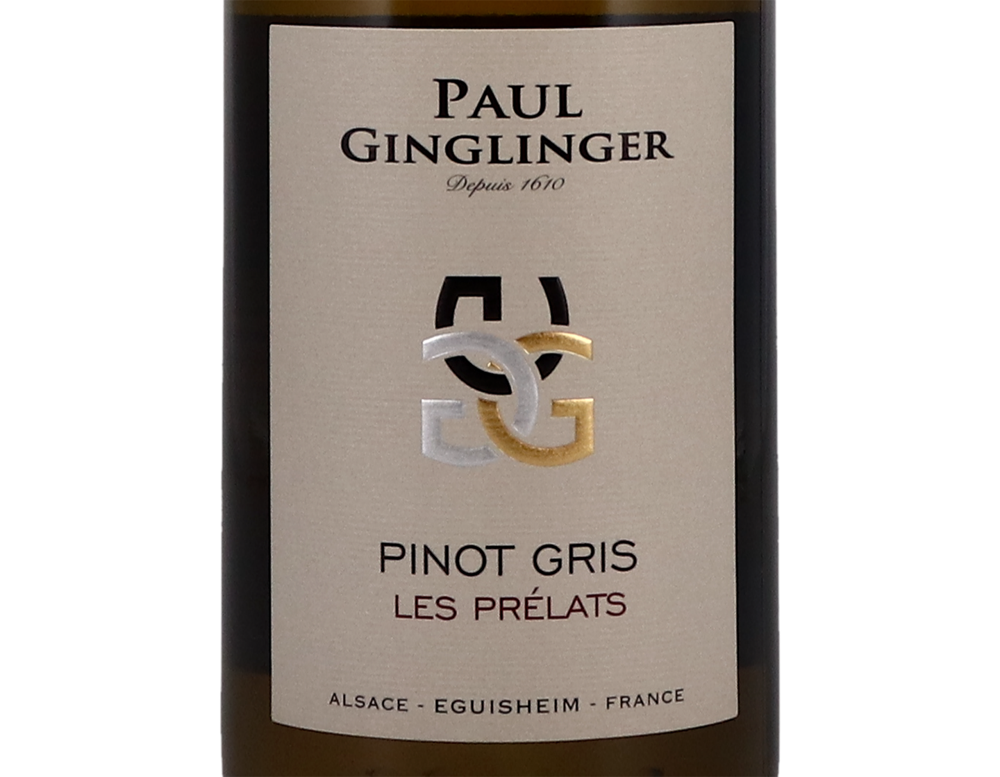 Pinot Gris Les Prelats ORGANIC Domaine Ginglinger 2020
