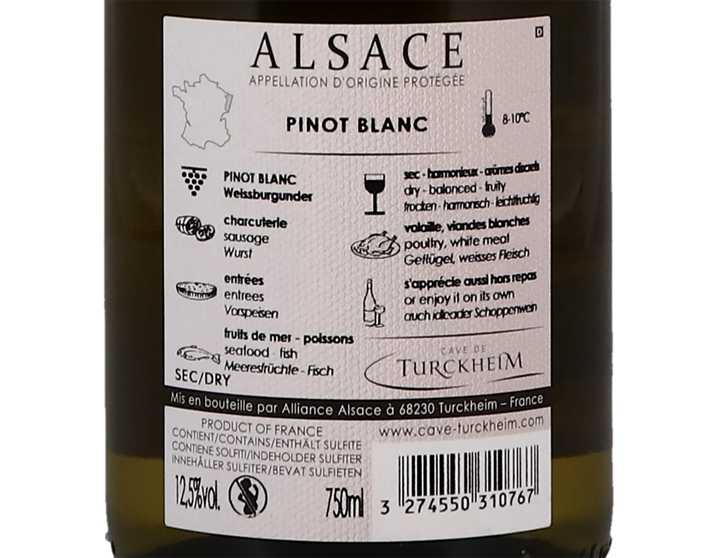 Pinot Blanc Cave de Turckheim 2021