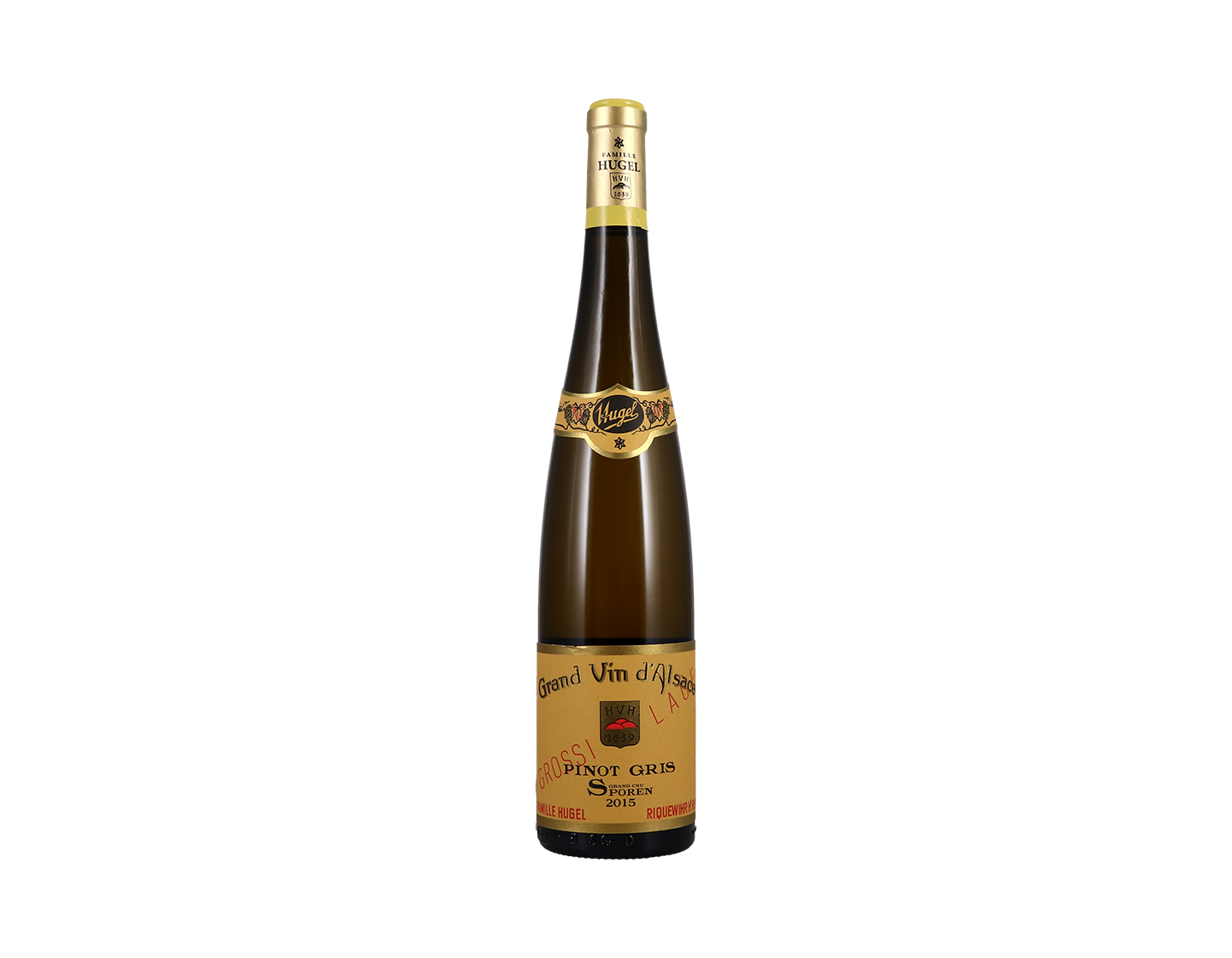 Pinot Gris Grand Cru Sporen Grossi Laue Famille Hugel 2015