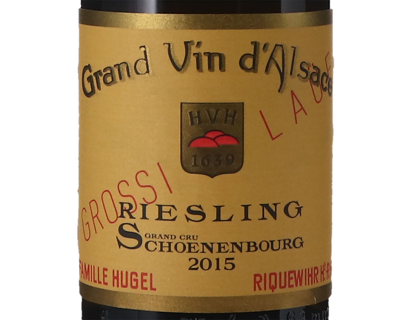 Riesling Grossi Laue Grand Cru Schoenenbourg Famille Hugel 2015