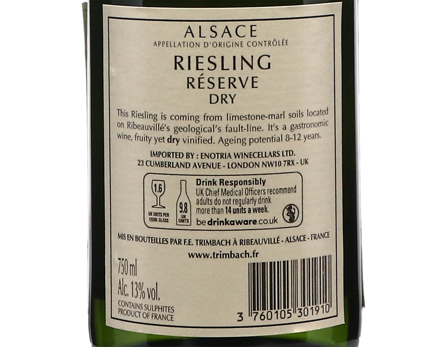 Riesling Reserve Trimbach 2021