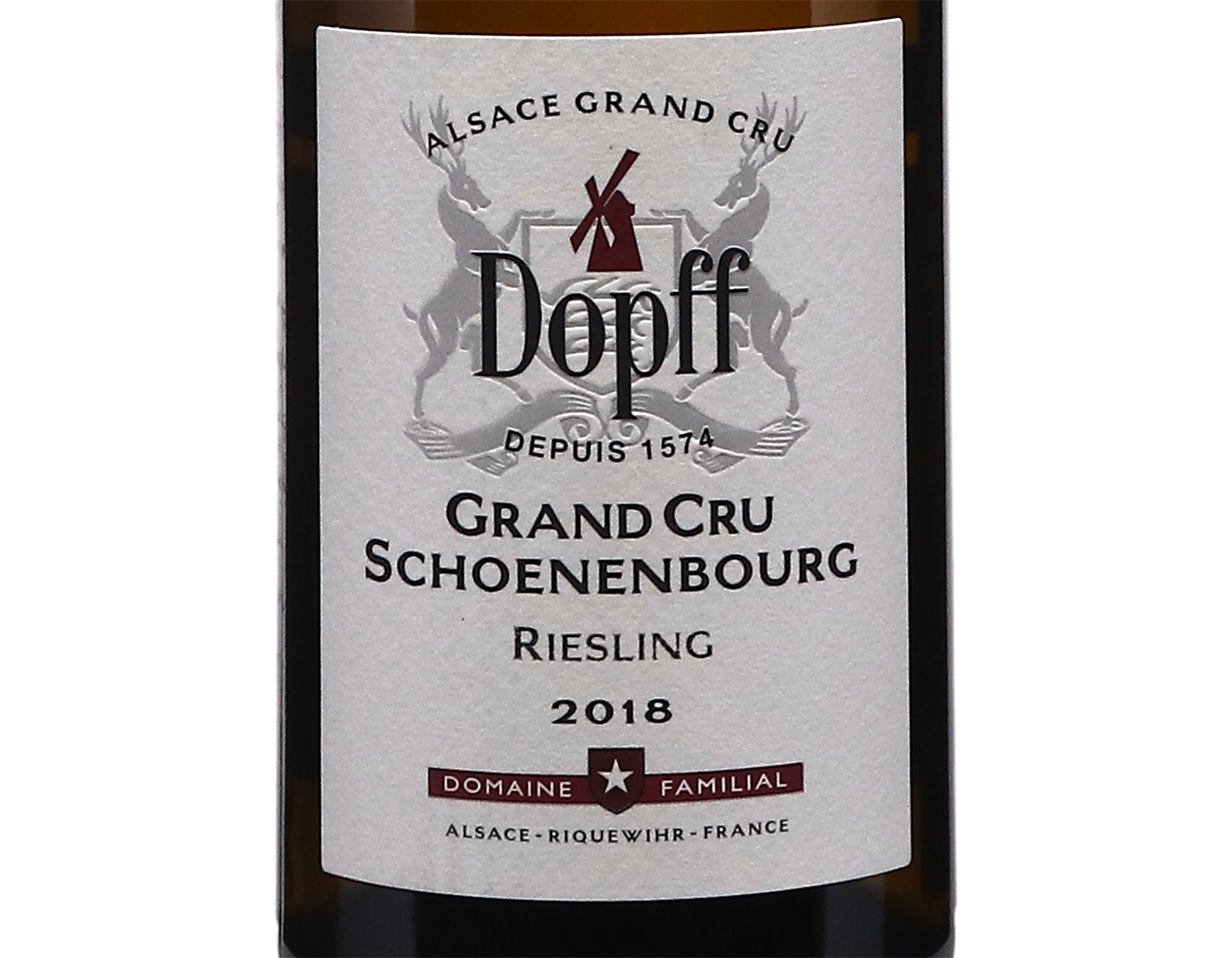 Riesling Grand Cru Schoenenbourg Dopff au Moulin 2018
