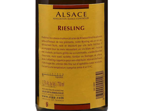 Riesling Sec, Domaine Louis Sipp 2022