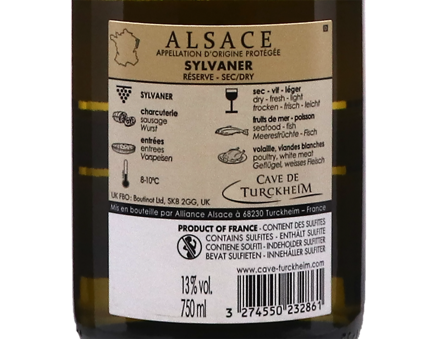 Sylvaner Reserve Cave de Turckheim 2023
