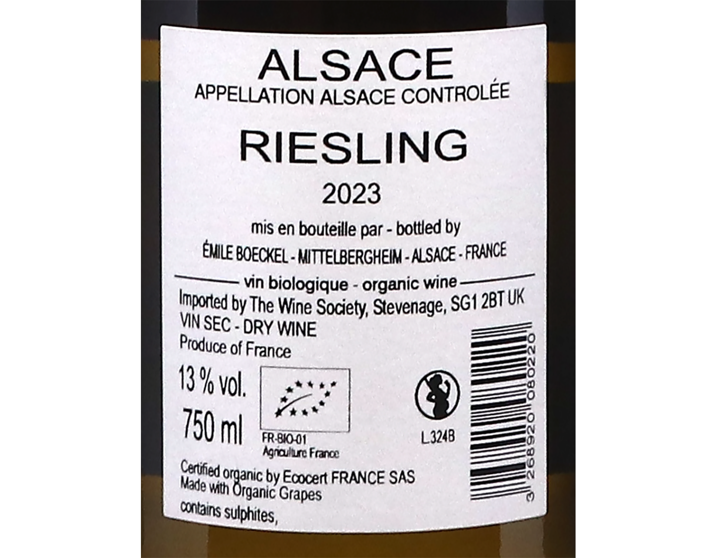 Riesling Midelberg, Boeckel 2023