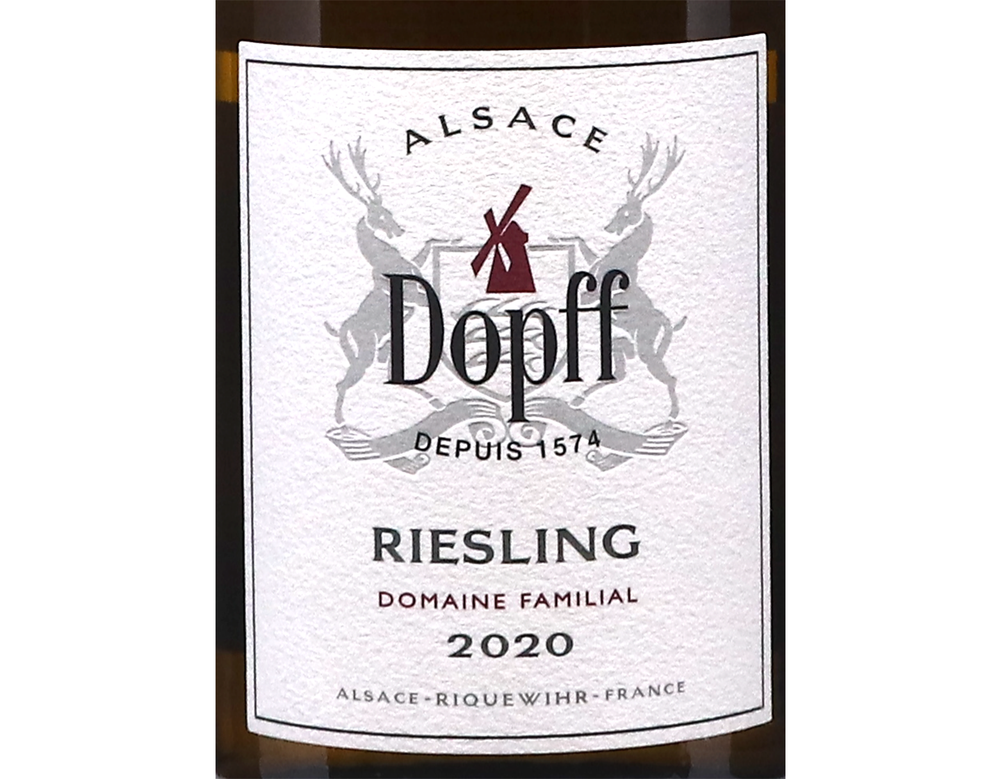 Riesling, Domaine Dopff au Moulin 2020