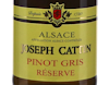 Pinot Gris Reserve Joseph Cattin 2024 view 2