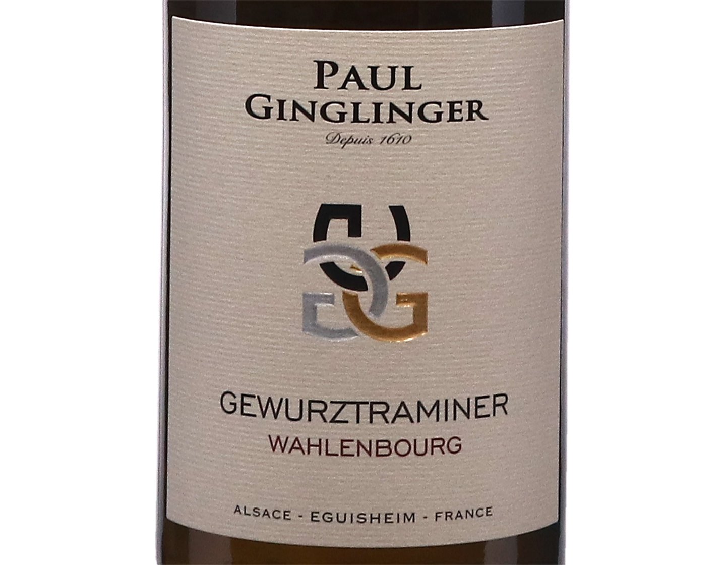 Gewurztraminer Wahlenbourg Domaine Ginglinger 2023 ORGANIC