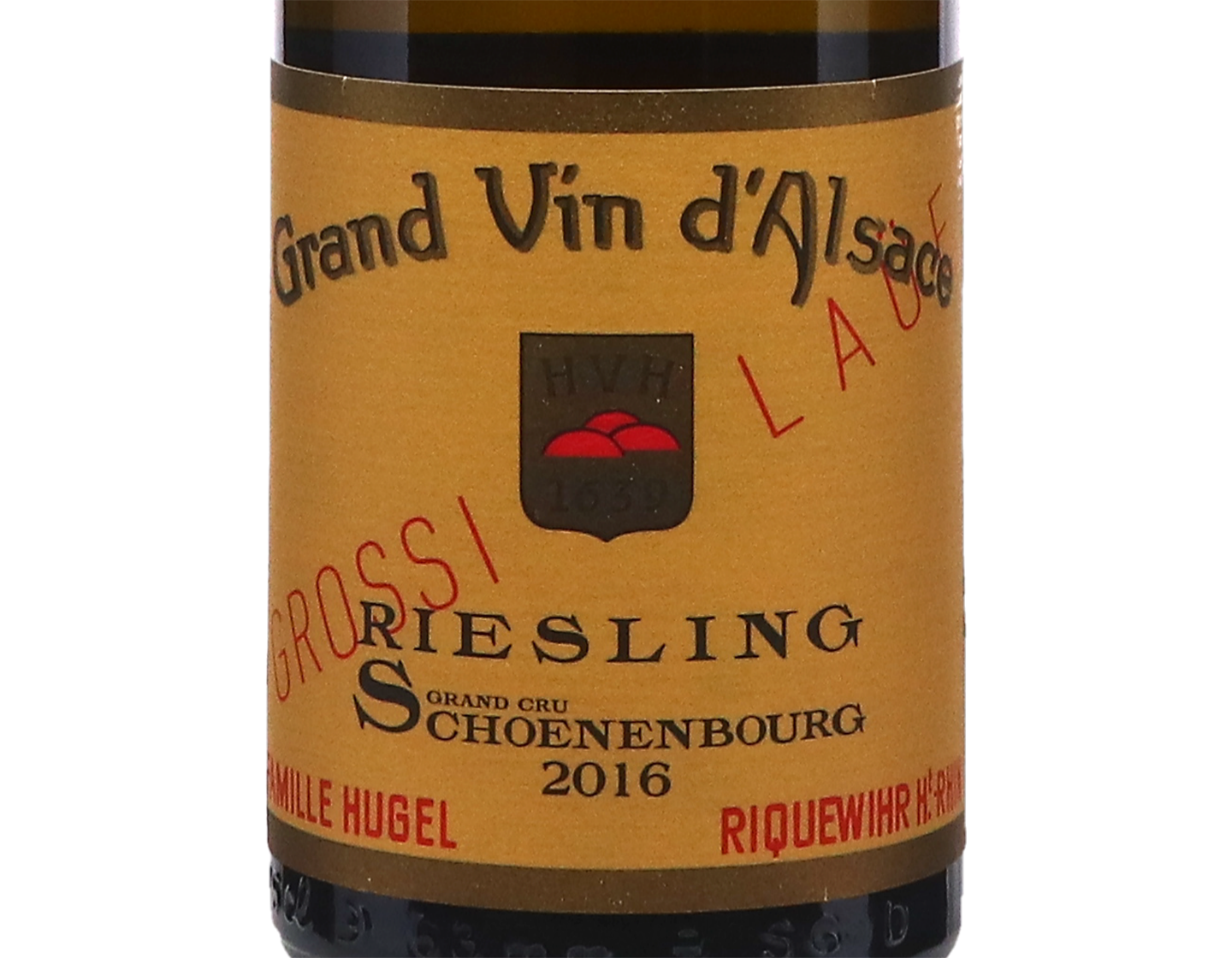 Riesling Grossi Laüe Grand Cru , Famille Hugel 2016