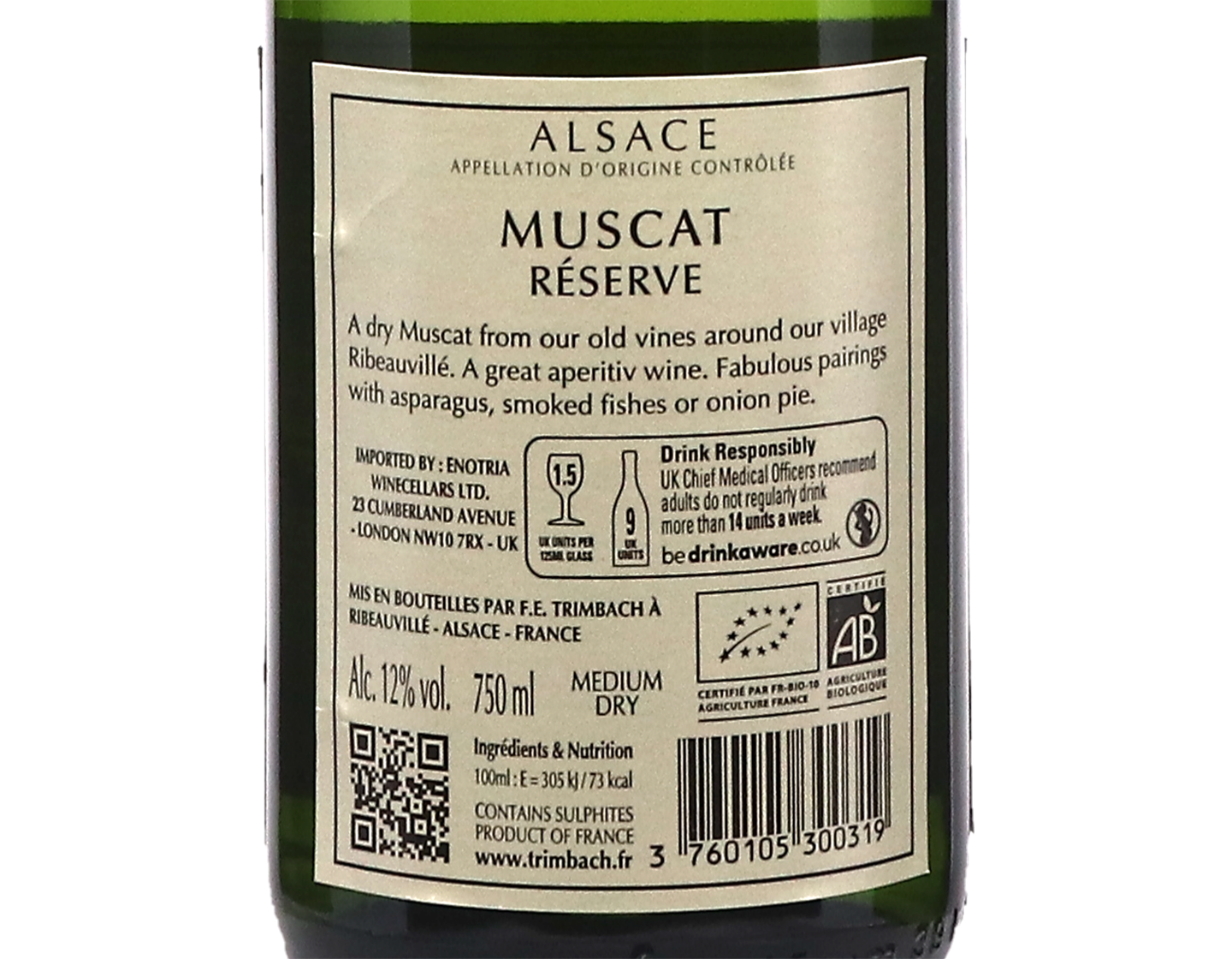 Muscat Reserve Trimbach 2024