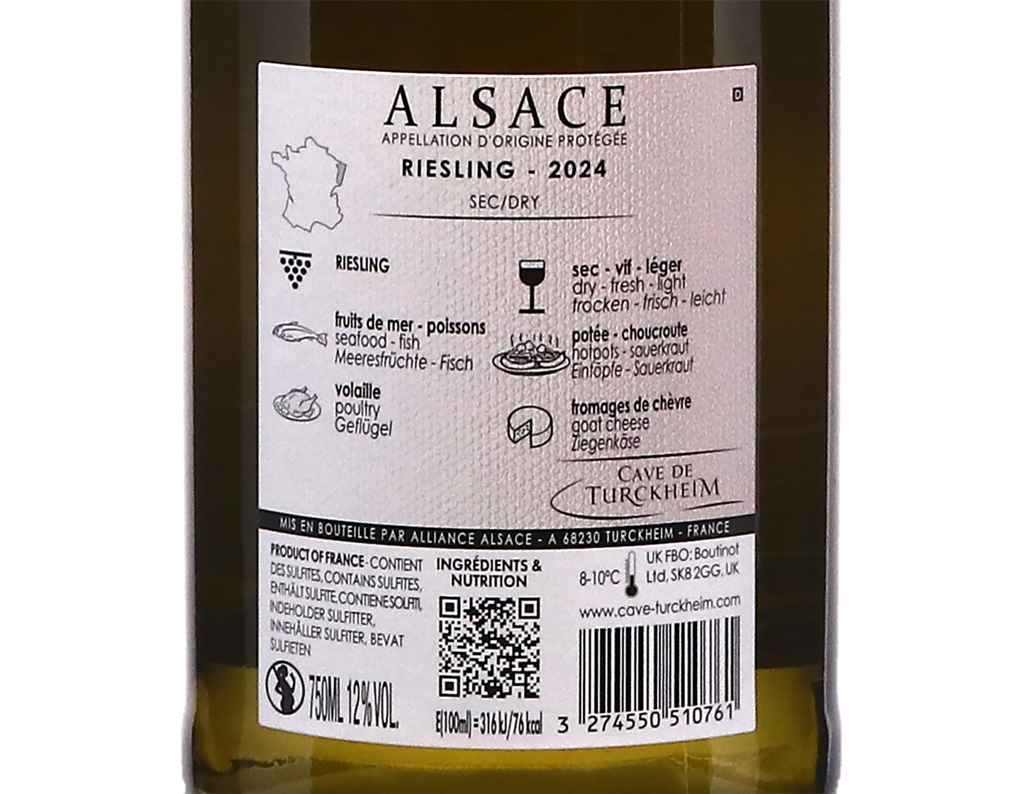 Riesling Tradition Cave de Turckheim 2024