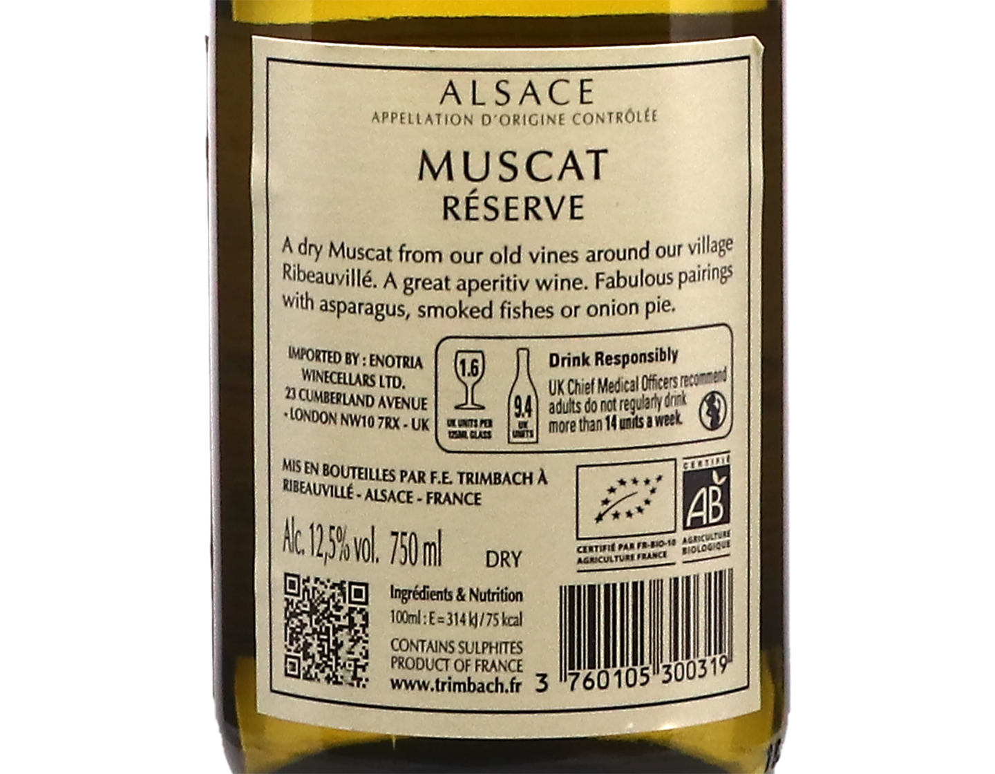 Muscat Reserve Trimbach 2025