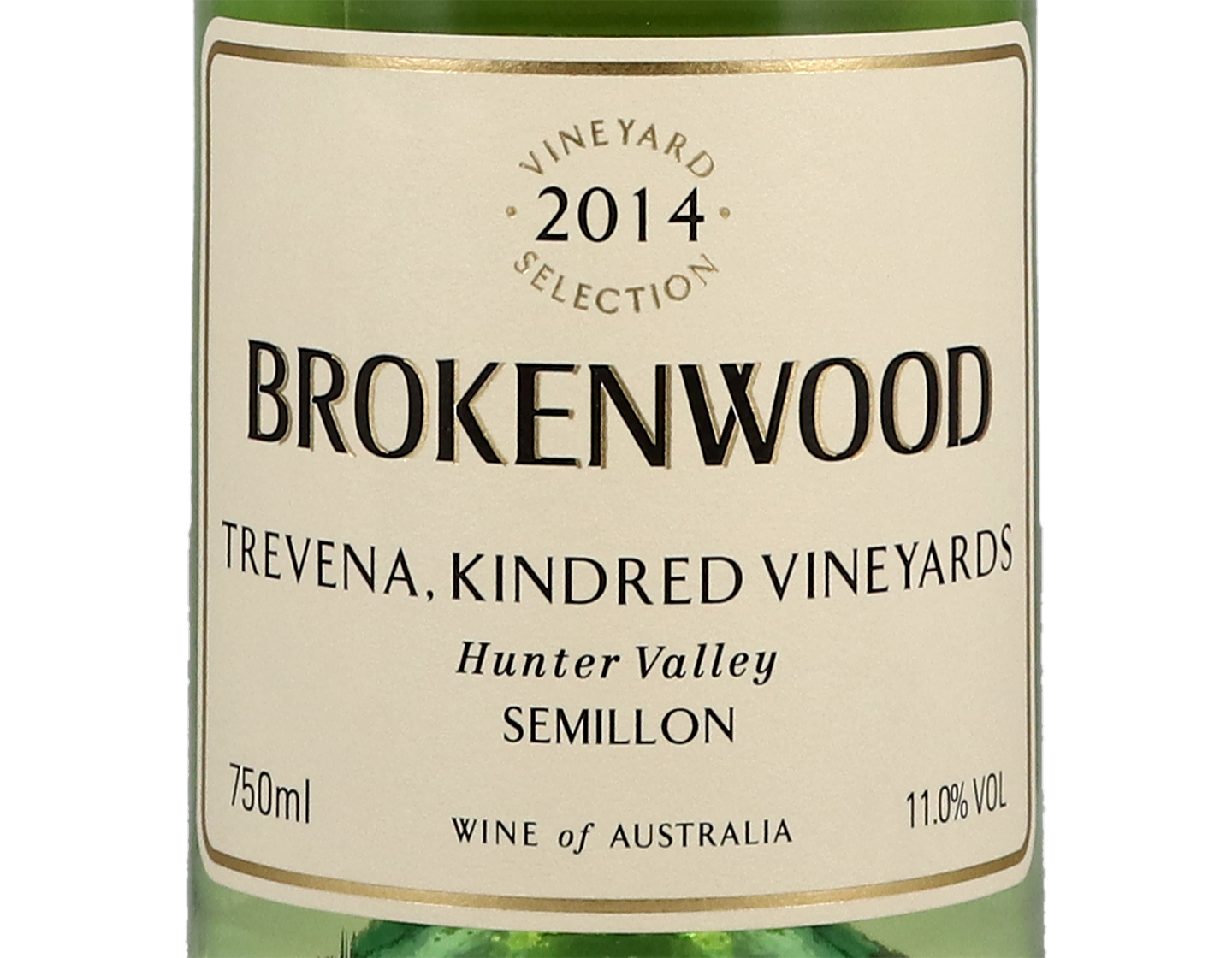 Brokenwood Trevena Kindred Vineyards Hunter Valley Semillon 2014