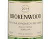 Brokenwood Trevena Kindred Vineyards Hunter Valley Semillon 2014 view 2