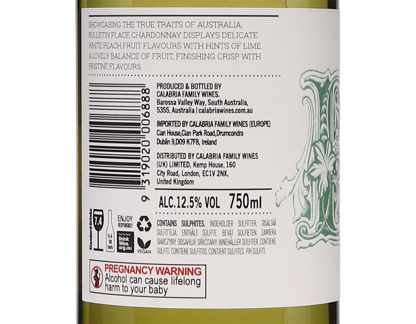 Bulletin Place Australian Chardonnay 2023