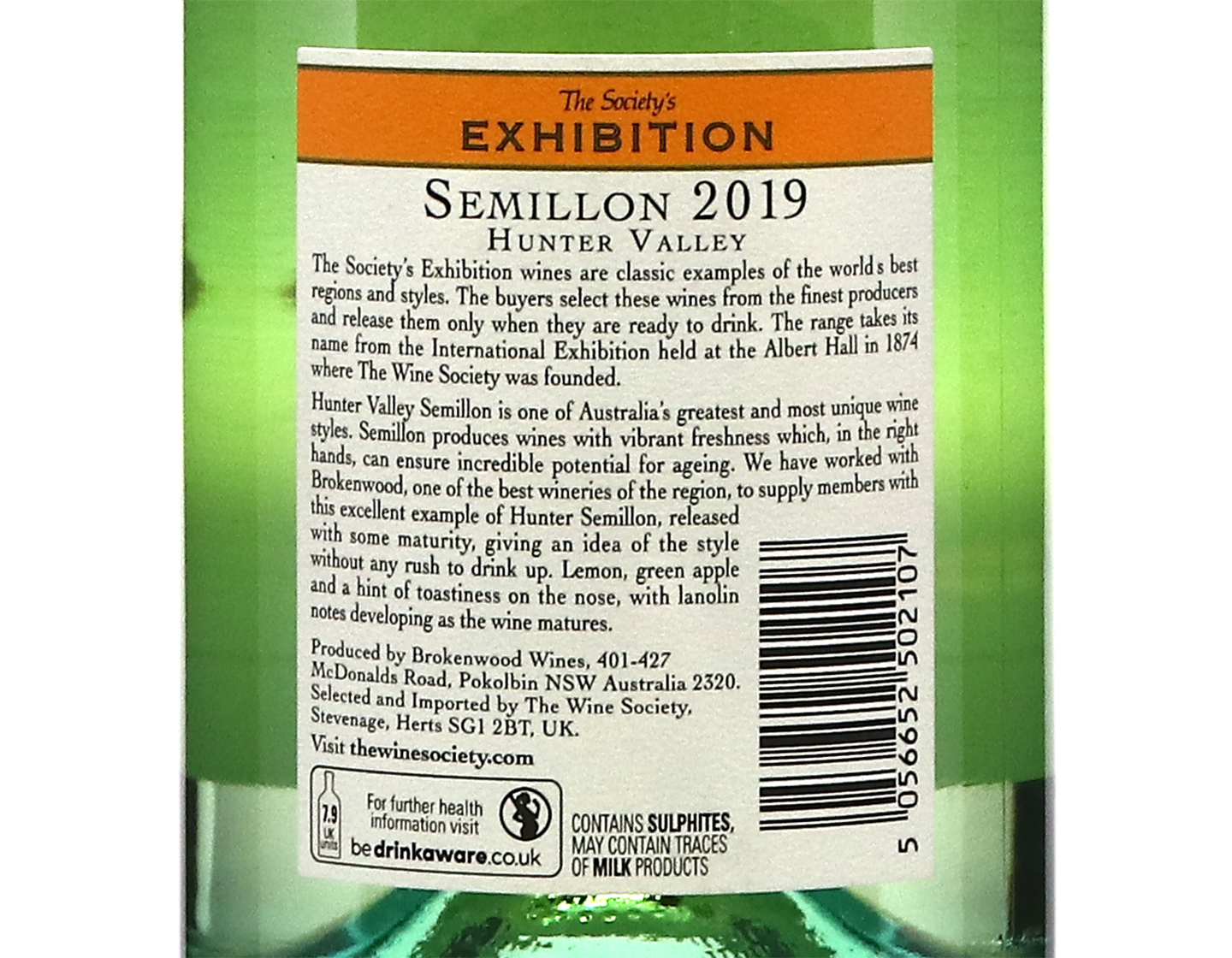 The Society's Exhibition Hunter Valley Semillon 2019