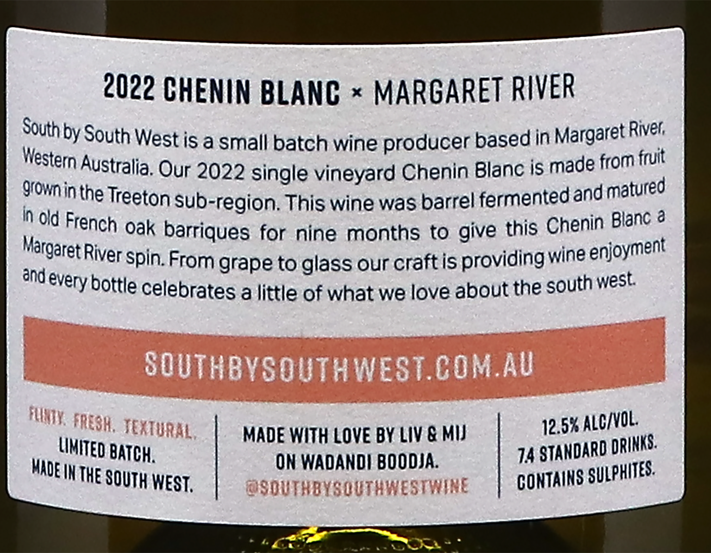 South By South West Treeton Margaret River Chenin Blanc 2022