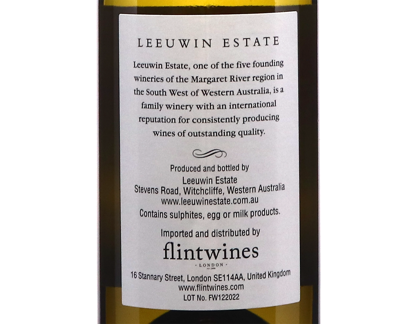 Leeuwin Estate Art Series Margaret River Chardonnay 2021