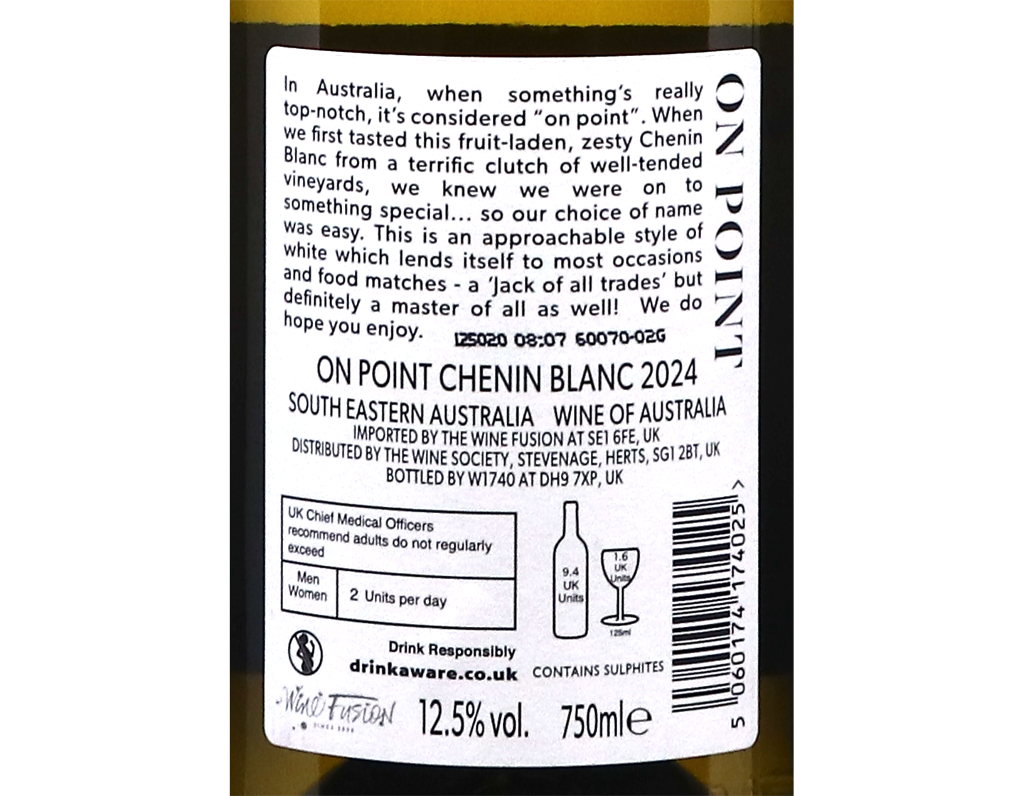 On Point Australian Chenin Blanc 2024