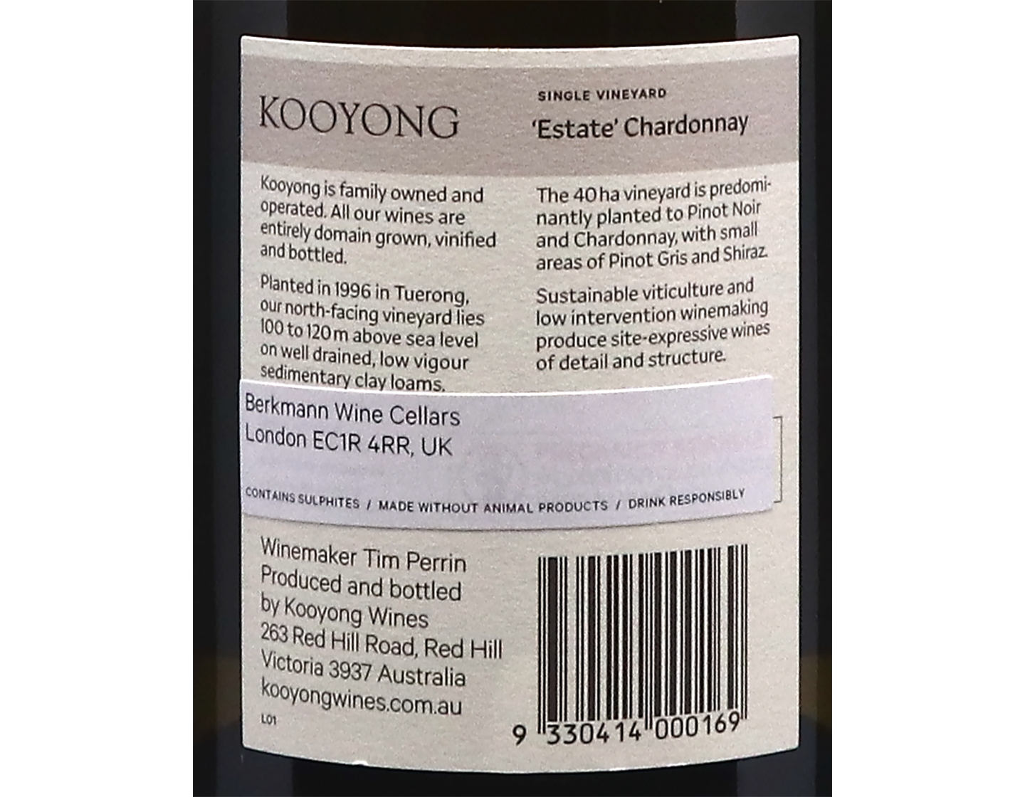 Kooyong Estate Mornington Peninsula Chardonnay 2024