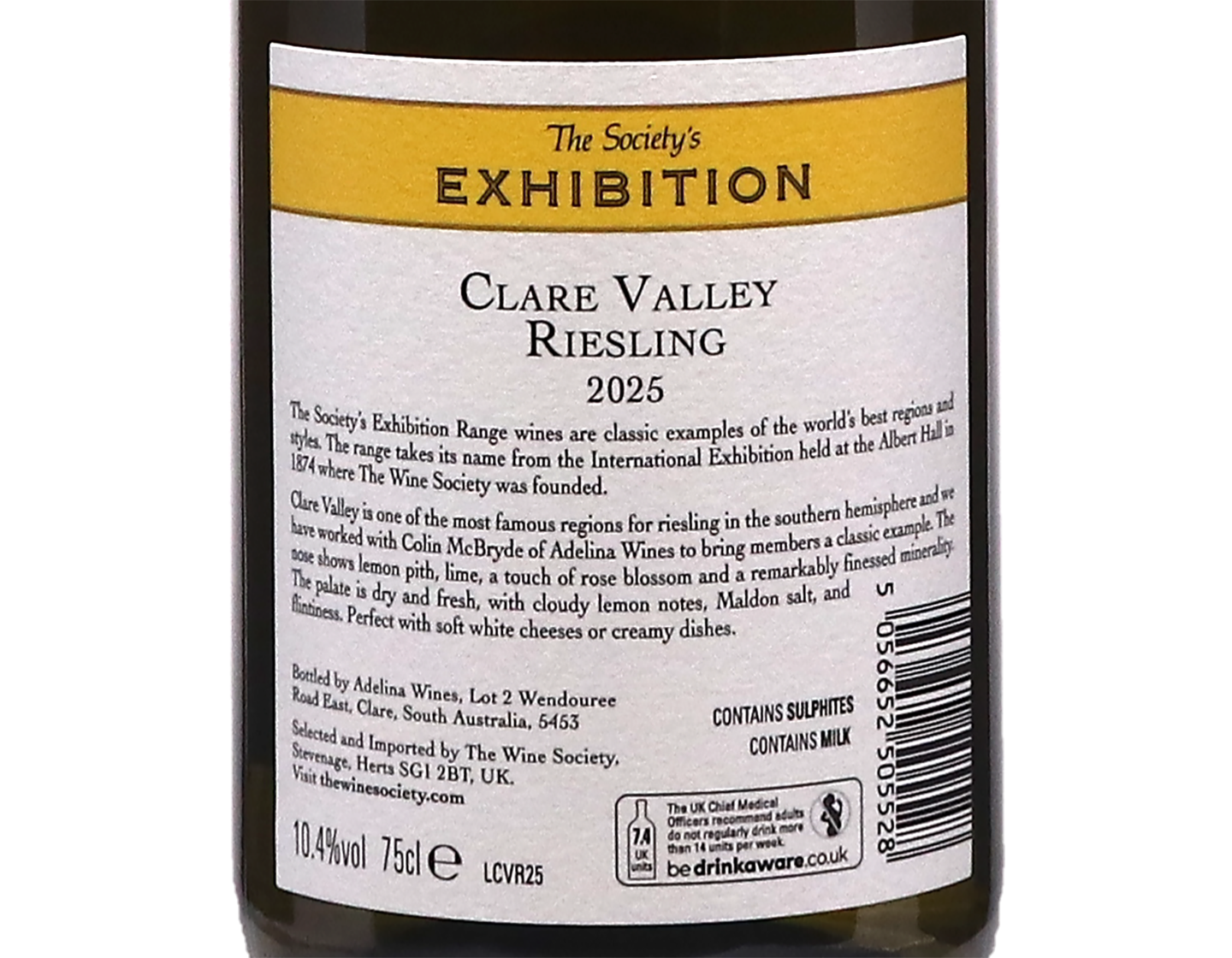 The Societys Exhibition Clare Valley Riesling 2025