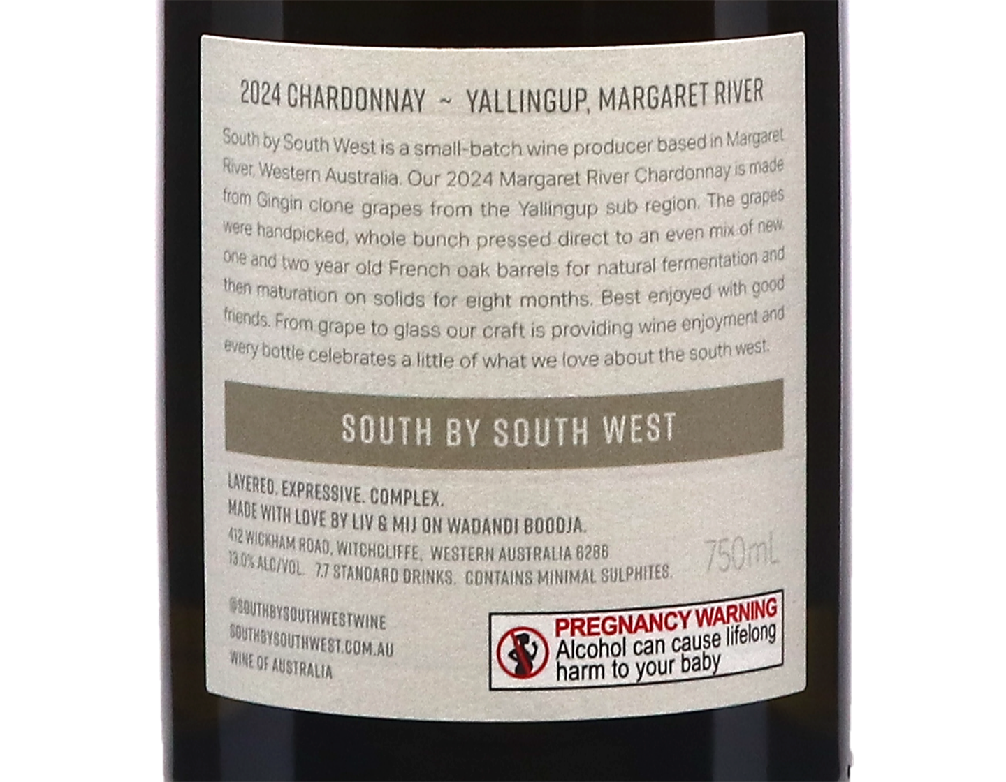 South by South West Margaret River Chardonnay 2024